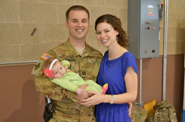 Family Ties: Infant is a reminder of military's sacrifice